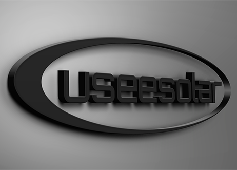 useesolar logo 3D mockup icon